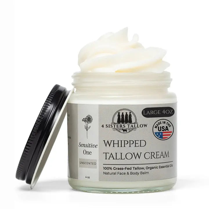 The Sensitive One - Unscented Four Sisters Tallow